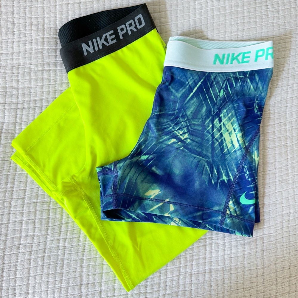 NIKE PRO BUNDLE | SHORTS AND LEGGINGS | SIZE M